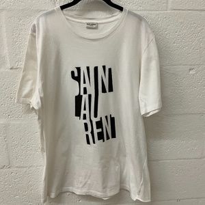 Saint Laurent Logo Tshirt